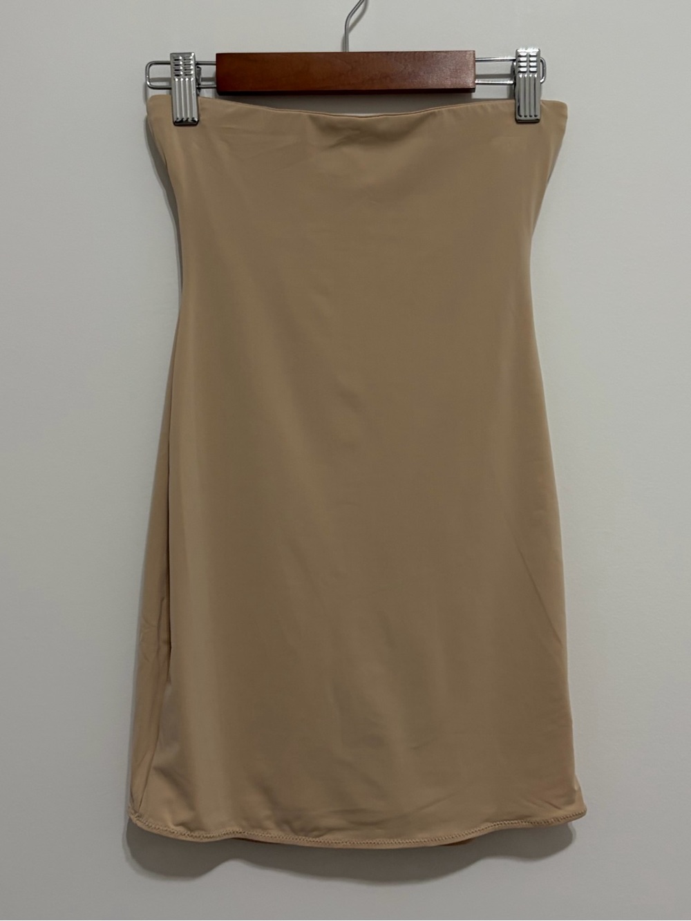 SPANX Nude High-Waisted Slip with Shorts